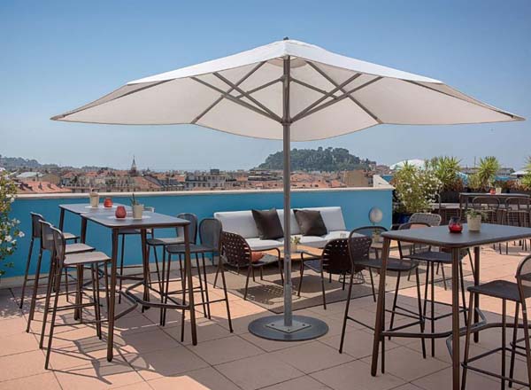 Rooftop bar Rooftop 360° at NH Hotel Nice in Nice