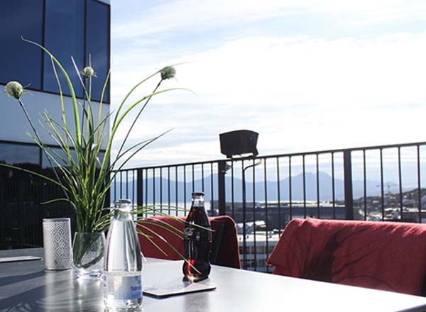 Rooftop bar Skybar at Clarion Hotel The Edge in Tromsø