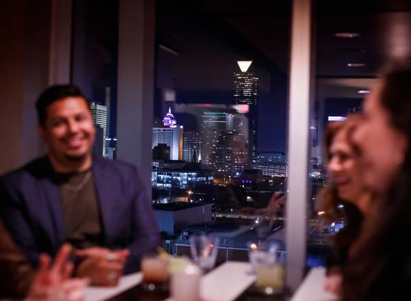Rooftop bar O Bar in Oklahoma City