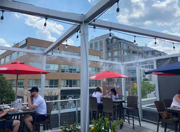 Rooftop bar The Barley Mow Westboro in Ottawa