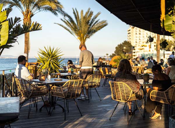 Rooftop bar Origin Palmanova in Palma