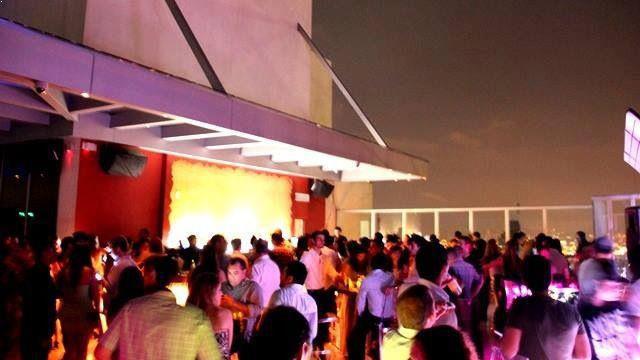 Rooftop bar Bits in Panama City