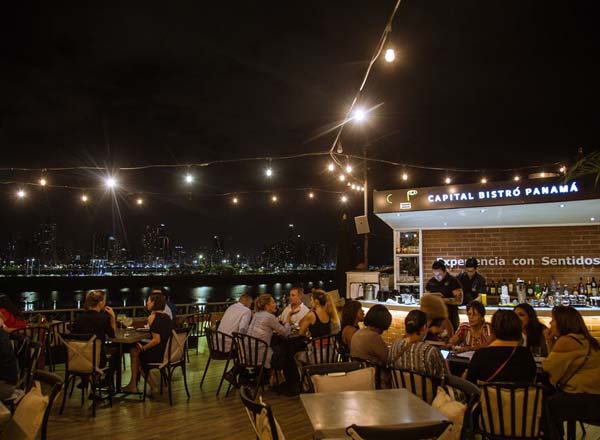 Rooftop bar Capital Bistró Panamá in Panama City