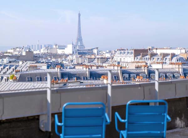 Bar en la azotea Printemps Rooftop - Terrasse du 7e Ciel en París
