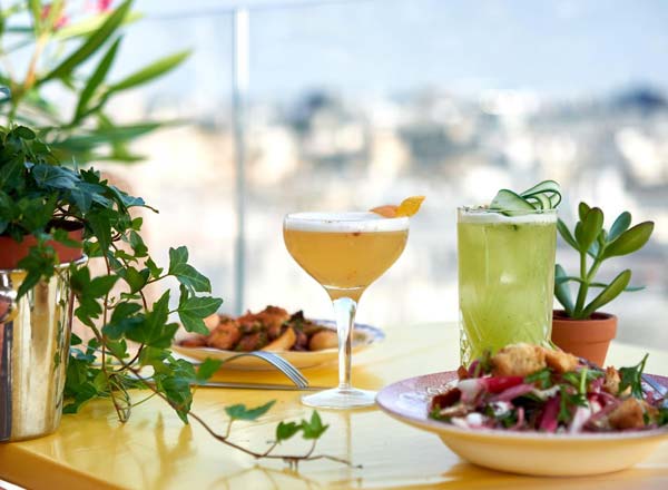 Rooftop bar Créatures Paris in Paris