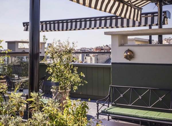 hotel rochechouart rooftop