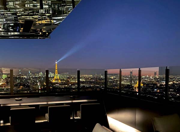 Rooftop bar Skybar Paris in Paris