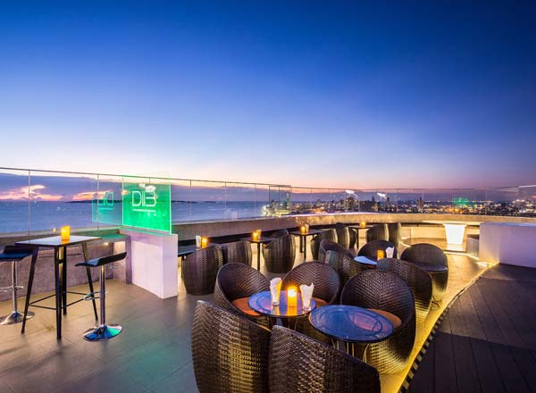 Rooftop bar D.I.B Sky Bar in Pattaya