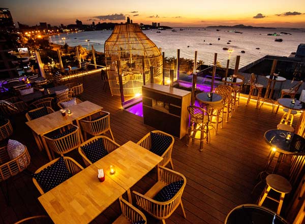 Rooftop bar Virgin Rooftop Pattaya in Pattaya