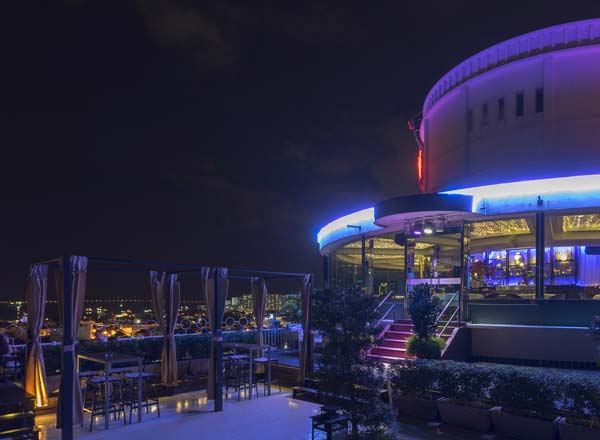 Rooftop bar Three Sixty Revolving Restaurant & Rooftop Bar in Penang