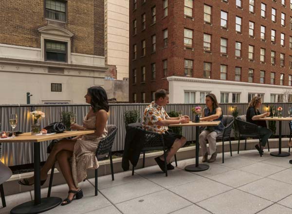 Rooftop bar Patchwork in Philadelphia