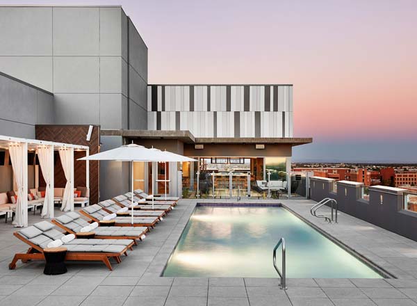 Rooftop bar Alibi Tempe in Phoenix