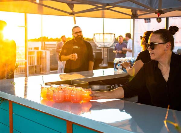 Rooftop bar Skydeck at The Clarendon in Phoenix