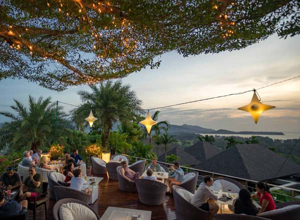 Rooftop bar 360° Bar & Lounge at The Pavilions Phuket in Phuket