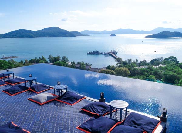 Rooftop bar Baba Nest at Sri Panwa Phuket in Phuket
