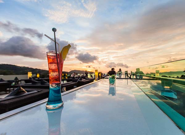 Bar en la azotea KEE Sky Lounge en Phuket