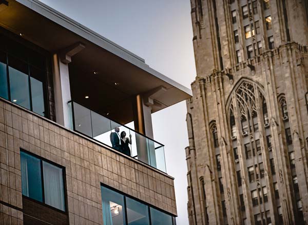 Rooftop bar Spirits & Tales in Pittsburgh