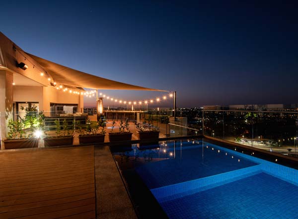 Rooftop bar 16th by KOI in Pretoria