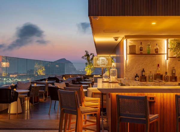 Rooftop bar Isabel Lounge in Rio de Janeiro