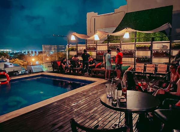 Rooftop bar MUMMA Rooftop Bar in Cancún