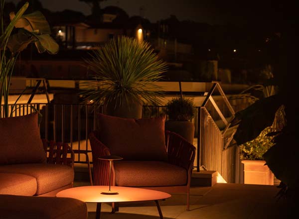 Rooftop bar Etere Rooftop in Rome