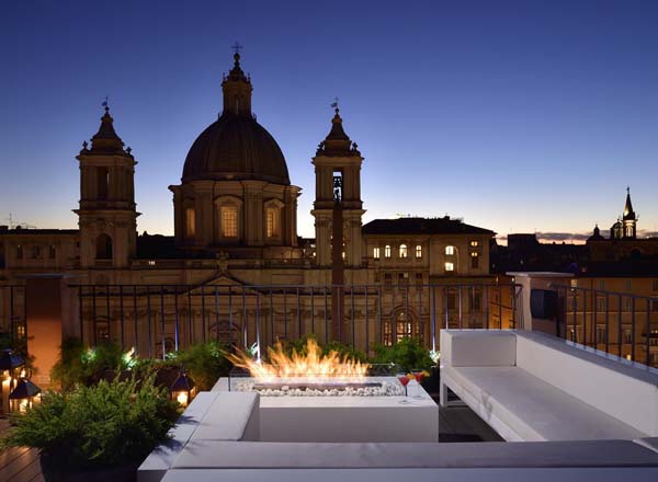 Rooftop bar Rooftop at Lifestyle Suites in Rome