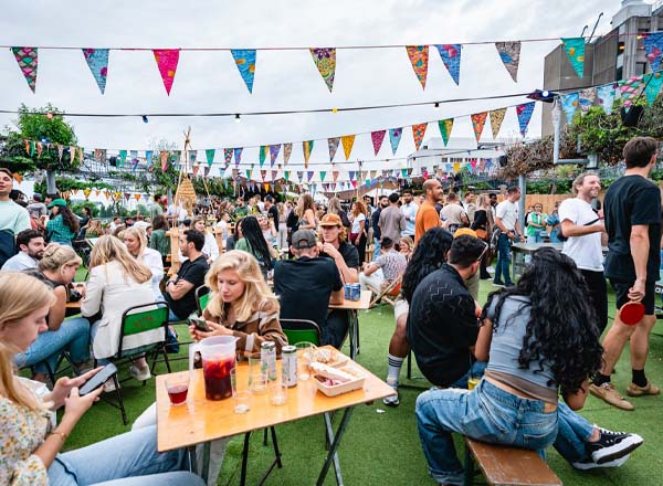 Rooftop bar DÂK Rotterdam in Rotterdam