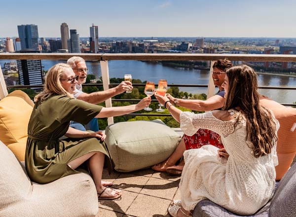 Rooftop bar Euromast Rotterdam in Rotterdam