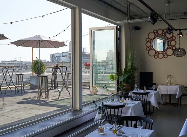 Rooftop bar De Rooftop Rotterdam in Rotterdam