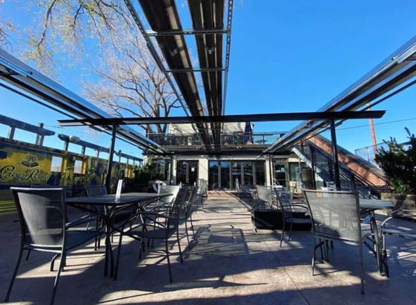 Rooftop bar Gracie's in Salt Lake City