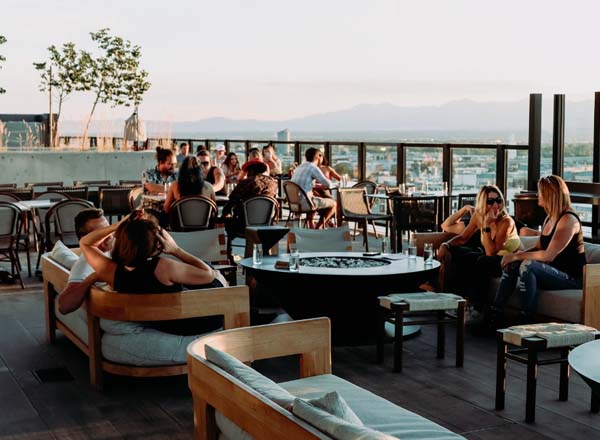 Rooftop Bar Van Ryder in SLC