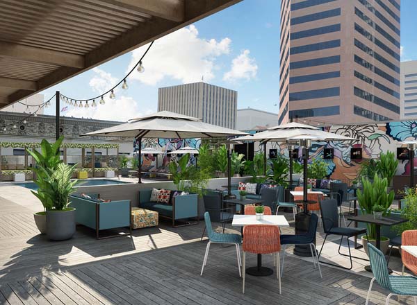 Rooftop bar Leave Of Absence in San Diego