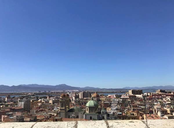 Rooftop bar Libarium Nostrum in Sardinia