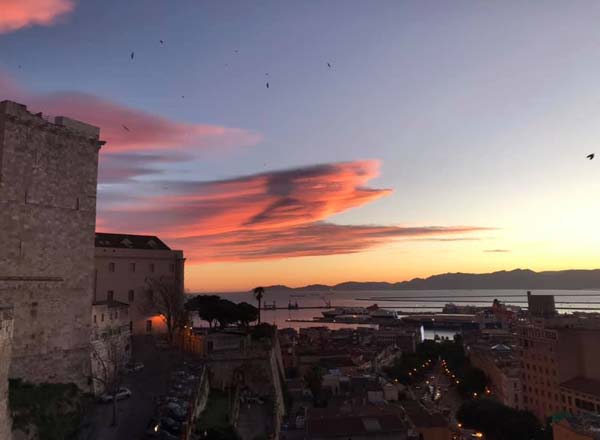 Rooftop bar Libarium Nostrum in Sardinia