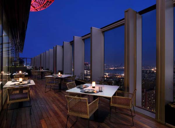 Rooftop bar M29 Terrace & Mariposa in Seoul