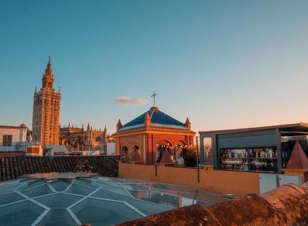 Rooftop bar Terraza Pinello in Seville