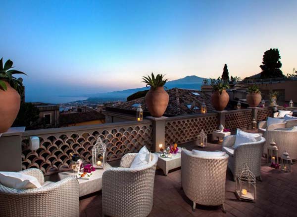 Best Restaurant, Taormina  Bars with Stunning Views in Sicily