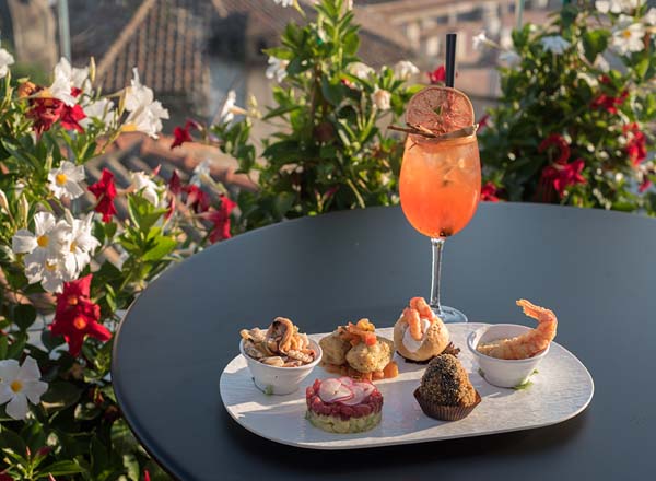 Rooftop bar Sky Rooftop Bar Taormina in Sicily