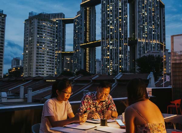 Rooftop bar Abriza Rooftop Bar in Singapore
