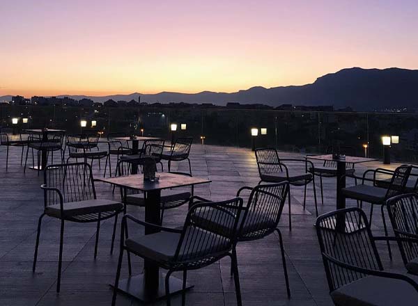 Rooftop bar Rooftop TIN Food & Wine in Split