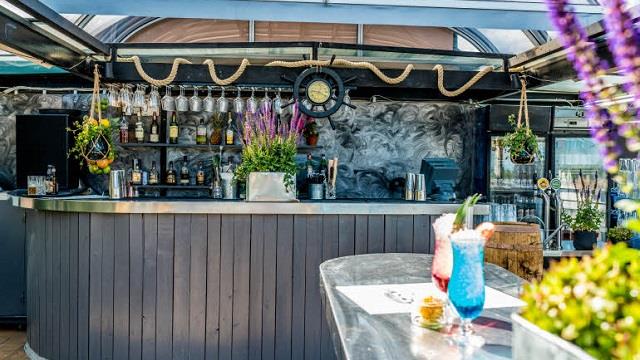 Rooftop bar Sailor Bar at Scandic Sjöfartshotellet in Stockholm