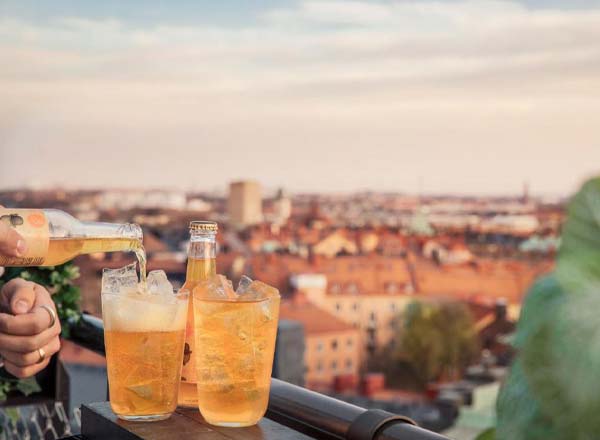 Rooftop bar Arc at Blique by Nobis in Stockholm