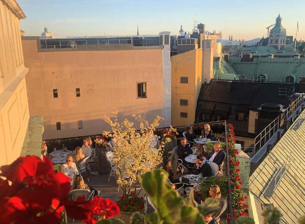 Rooftop bar Le Hibou in Stockholm