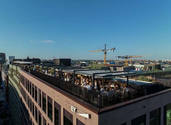 Rooftop bar Spesso / Tetto in Stockholm