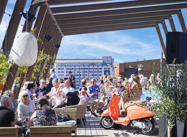 Rooftop bar The Winery Hotel in Stockholm