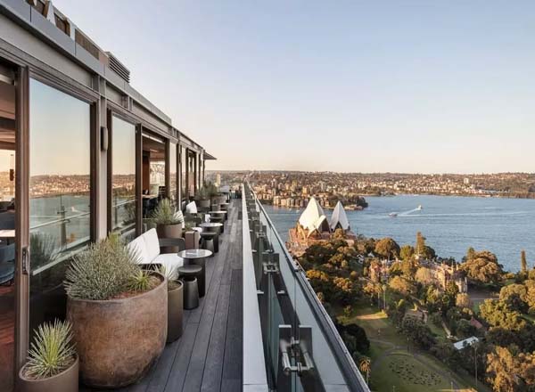Rooftop bar Aster in Sydney