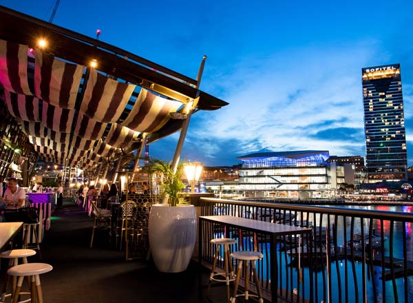 Rooftop bar Café del Mar Sydney in Sydney