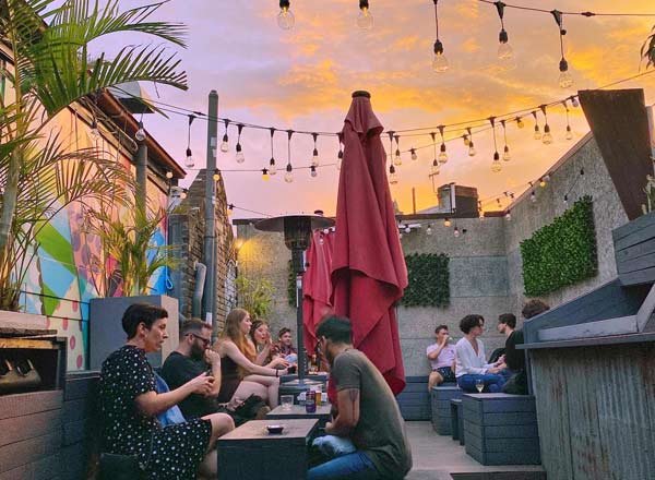 Rooftop bar Ching-a-lings in Sydney