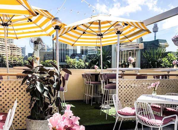 Rooftop bar East Village Sydney in Sydney