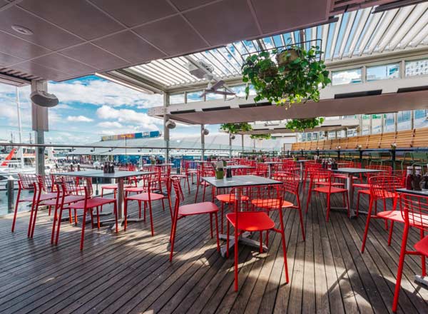 Rooftop bar Helm Bar & Bistro in Sydney